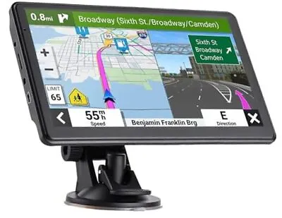  GPS Navigation 7-inch Touch Screen Suitable For Cars Trucks RVs 2024 Maps • $46.47