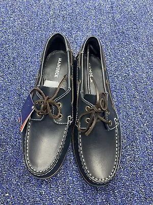 Maindeck Leather Sailing Deck Shoes Boat Shoes Size UK 7 • £30