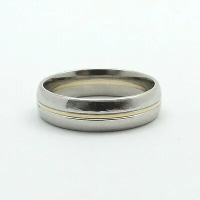 Platinum 950 18k Gold 750 Comfort Fit Hammered Unisex Mens Wedding Band Ring  • $949.05