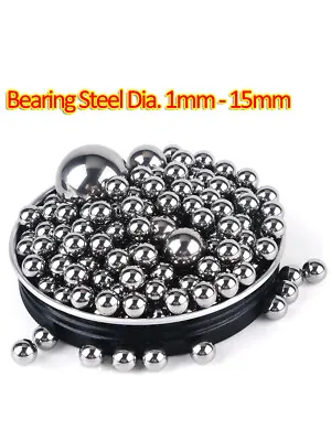 Bearing Steel Ball Dia 1mm-15mm High Precision Bearing Balls Smooth Ball • $56.06