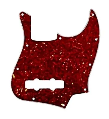 NEW Allparts Pickguard For Fender Mexican Jazz Bass 3-Ply VINTAGE RED TORTOISE • $32.49