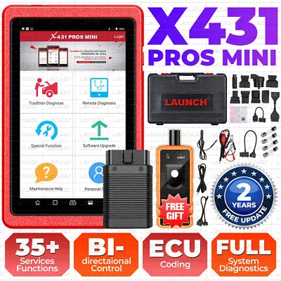 $559 • Buy 2022 LAUNCH X431 Pros Mini OBD2 Scanner Full System Diagnostic Tool Key Coding