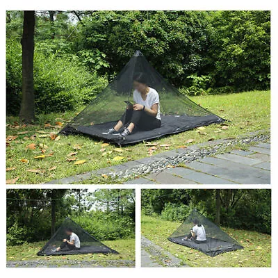 Outdoor Beach Camping Tent Mesh Mosquito Insect Bug Repellent Net Ultralight US • $12.99