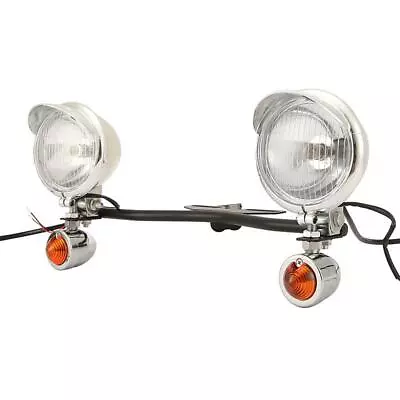 Headlight Turn Signal Light Bar Kit For Yamaha Road Star XV 1600 1700 Silverado • $63.99