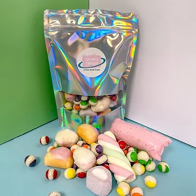 Freeze Dried Sweets Mixed Taster Bag ~ 100g ~ Crunchy Sweets ~ Movie Night Treat • £6