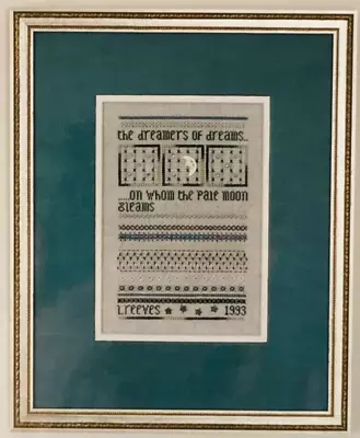 Linda P. Reeves STARGAZER SAMPLER Cross Stitch Pattern & Instructions Vintage • $8.50