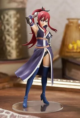 Fairy Tail Erza Scarlet Official Pop Up Parade Anime Figure Goodsmile 17cm • £45