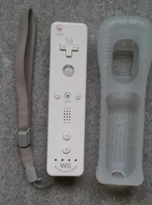 GENUINE NINTENDO Wii WHITE MOTION PLUS CONTROLLER Wiimote Remote X1 - RVL-003 U • $45.99