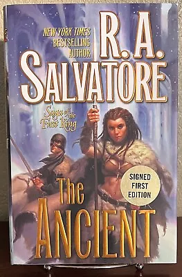 THE ANCIENT By R.A. Salvatore (2008 Hardcover) **SIGNED** 1st/1st • $23.75