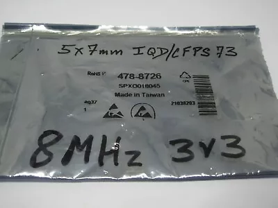 1Pcs LFSPXO018045 - Oscillator Quartz 8 MHZ 50 Ppm CMS 0 9/32in X 0 3/16in • $3.22