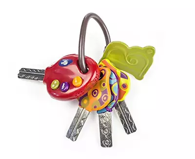B. Toys � LucKeys 4 Textured Toy Keys For Babies And Toddlers � Flashlight And � • £16.23