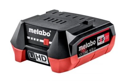 £39.95 • Buy Metabo 625349000 12v 4.0Ah LiHD Battery Pack Ultra-M Technology Air Cooled 