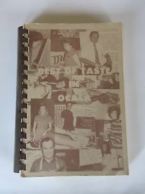 Vintage 1971 Best Of Taste In Ocala FL Cookbook Children's Service League 70's • $6