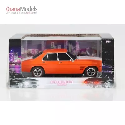 1:24 Holden HQ Monaro GTS Orange Zest 4 Door - Light Up - Plastic * DDALU01 • $44.95