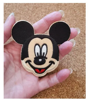 Mickey Mouse - Classic Cartoon - Crafts - Vacation - Embroidered Iron On Patch  • $3.95