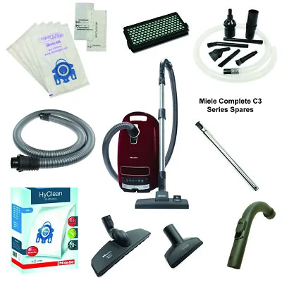 £113.99 • Buy Spare Parts For MIELE Complete C3 Series Vacuum Hoover Accessories