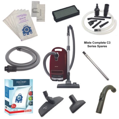 £113.99 • Buy Spare Parts For MIELE Complete C3 Series Vacuum Hoover Accessories