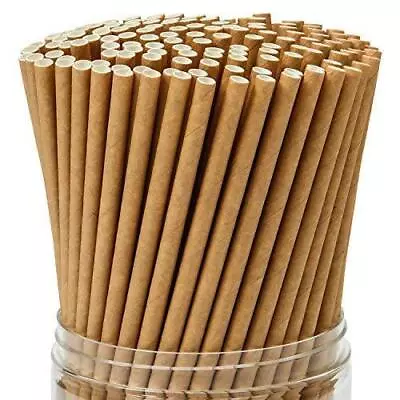 ART STRAWS MINI SCHOOL PACK KRAFT PAPER STRAWS ART STRAWS 6mm  PACK SIZE 250 • £7.95