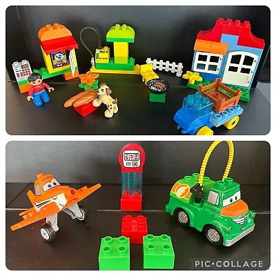 2 X Lego Duplo Sets My First Build 4631 & Disney Planes 10509 • $28