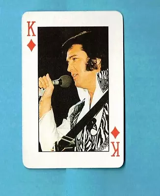 Elvis Presley 1988 Best Of Elvis Playing Card King Of Diamonds • $2.95