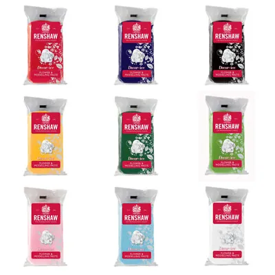 Renshaw Flower & Modelling Paste Colour Cake Icing For Decorating Craft 250g • £4.99