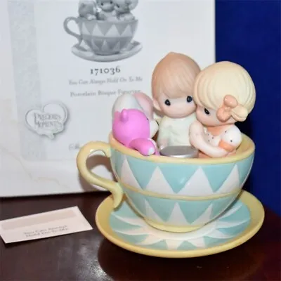 Precious Moments YOU CAN ALWAYS HOLD ON TO ME ~ Pink Bear ~ TEA CUP   171036 • $105