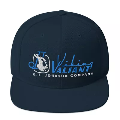 EF Johnson Viking Valiant Vintage Amateur Ham Radio Snapback Hat • $21.95