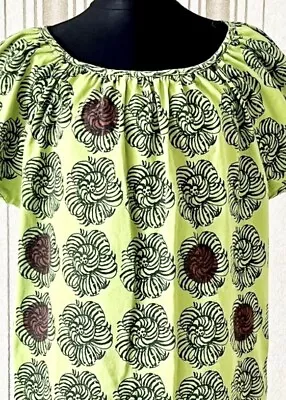 MARIMEKKO   Vintage Top Tunic Short Sleeve  Size M • $14.40