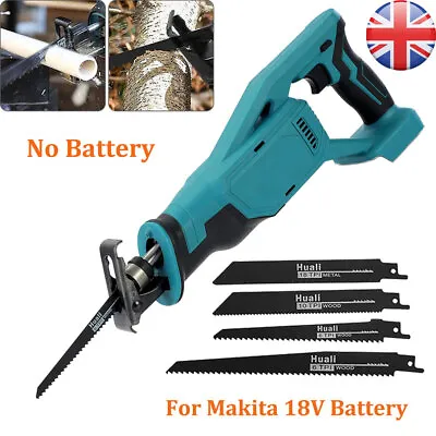 For DJR186Z Makita 18V Brushless Body Variable Speed Cordless Reciprocating Saw • £39.99