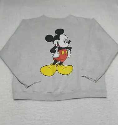 Vintage Mickey Unlimited 90s Crewneck Sweatshirt Adult XL Mickey Mouse USA Made • $31.50