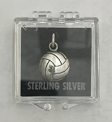 Volleyball Pendant Charm DV Sterling Silver  • $9.99