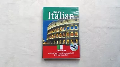 Learn Italian Language Lab Audio Cd And Phrase Book • £4.99