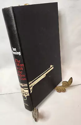 1965 Man With The Golden Gun By Ian Fleming HC Book New American Library Vtg • $7.95
