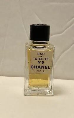 Vintage 1990s Chanel No. 5 Eau De Toilette Mini Tiny Travel Rare • £23.75