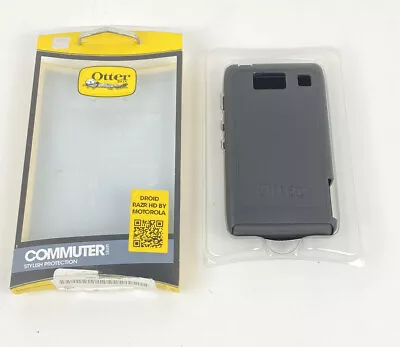 Otterbox Commuter Series Black Phone Case For Motorola Droid RAZR  HD • $5.99