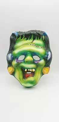 New Vintage Frankenstein Hallmark Halloween Plastic Mask • $39.99