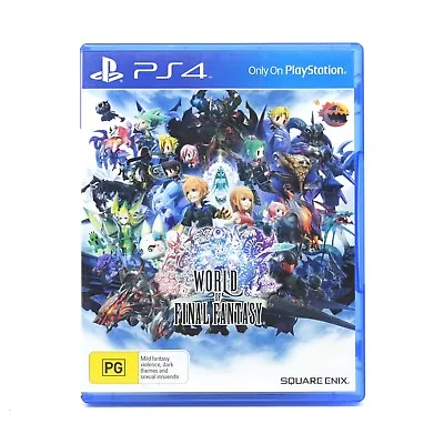 World Of Final Fantasy - Sony Playstation 4 / PS4 Game - FREE POST! • $24.99