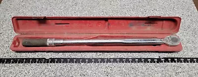 Mac Tools TWV250 1/2  Dr Metric & 50-250 Ft Lbs Click Type Torque Wrench W/Case • $149.99