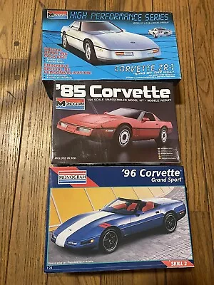 Monogram Lot Of 3 Corvette • $35