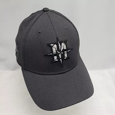 Seattle Mariners MLB M Logo New Era 39Thirty Genuine Merchandise Cap Hat Sz M/L • $16.97