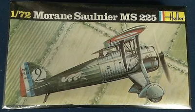 Heller Morane Saulnier MS 225 1/72 Scale Model Airplane  Model Kit Unbuilt MIB • $14.99