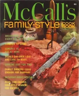 1965 McCall's Cookbook Collection Book M8 Of Family Style Cookbook • $3.99