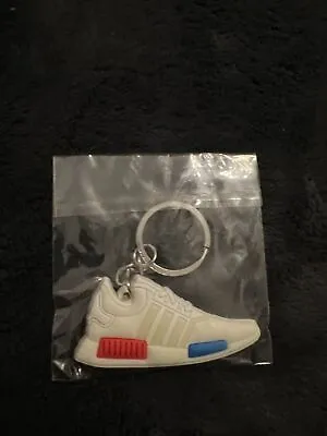 $8 • Buy White Red And Blue NMD Keychain