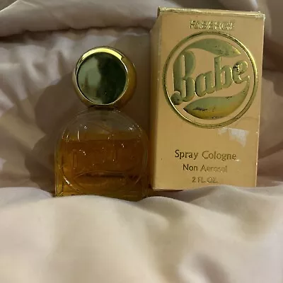 VINTAGE BABE By Fabergé Non Aerosol Cologne Spray 2 Fl Oz With Box USA Rare HTF • $74.99