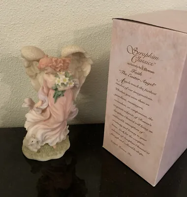 Angel Figurine Roman Seraphim Classic Faith Easter Angel 7.5” With Box 1996 • $20.30