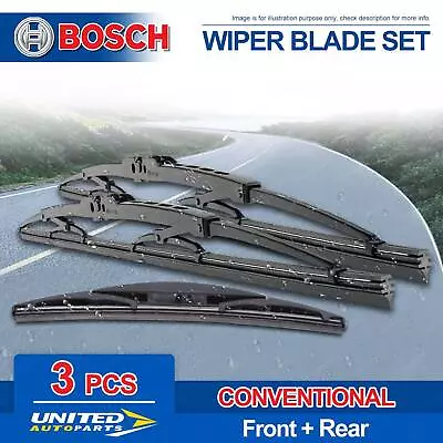Bosch Wiper Blade Set For Nissan Murano Z50 11/2004-12/2008 650/450mm • $47.95