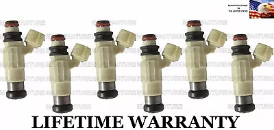 Set Of 6 Fuel Injectors For F200 F225 Yamaha 200HP 225HP 4 Stroke Outboard • $120