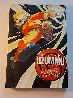 NARUTO Masashi Kishimoto Art Book UZUMAKI (Jump Comic) Japanese Used • $14