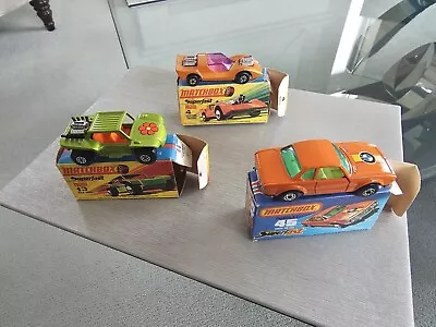 Matchbox Superfast Boxed Joblot X3 • £10.75