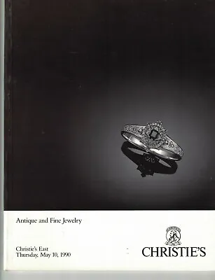 Christies - Antique And Fine Jewelry - May 10 1990 • $6.98